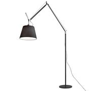 Artemide - Tolomeo Mega Lampadaire avec Variateur Ø320 Noir Satin/Noir