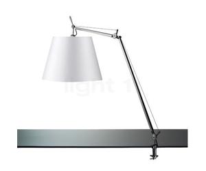 Artemide Tolomeo Mega Tavolo châssis aluminium/abat-jour satin - ø42 cm - variateur