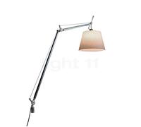 Artemide Tolomeo Mega Tavolo LED châssis aluminium/abat-jour parchemin - ø32 cm - variateur sur cordon Ce luminaire comporte des modules à LED prémontés de classes énergétiques A A