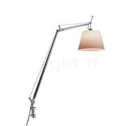 Artemide Tolomeo Mega Tavolo LED châssis aluminium/abat-jour parchemin - ø32 cm - variateur sur cordon Ce luminaire comporte des modules à LED prémontés de classes énergétiques A A