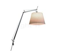 Artemide Tolomeo Mega Tavolo LED châssis aluminium/abat-jour parchemin - ø42 cm - variateur sur cordon Ce luminaire comporte des modules à LED prémontés de classes énergétiques A A