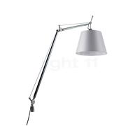 Artemide Tolomeo Mega Tavolo LED châssis aluminium/abat-jour satin - ø36 cm - variateur sur cordon Ce luminaire comporte des modules à LED prémontés de classes énergétiques A A