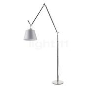 Artemide Tolomeo Mega Terra châssis aluminium/abat-jour satin - ø32 cm - variateur sur cordon