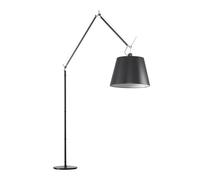 Artemide Tolomeo Mega Terra LED Black Edition Steh-/Bogenleuchte, 2700K, variateur sur câble, ⌀ 42cm