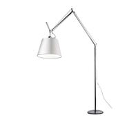 Artemide Tolomeo Mega Terra LED Satin Steh-/Bogenleuchte, 2700K, variateur sur cable, ⌀ 42cm