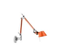 Artemide Tolomeo Micro applique murale orange anodisé