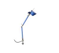 Artemide Tolomeo Micro avec étau Klemmleuchte, bleu
