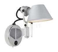 Artemide Tolomeo Micro Faretto LED, aluminium - 3.000 K - avec interrupteur Ce luminaire comporte des modules à LED prémontés de classes énergétiques A A++, A+, A