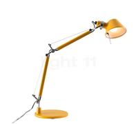 Artemide Tolomeo Micro Tavolo jaune - avec pied de lampe
