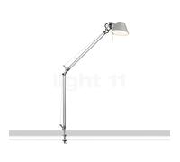Artemide Tolomeo Midi LED avec pince de serrage aluminium poli et anodisé - 2.700 K Ce luminaire comporte des modules à LED prémontés de classes énergétiques A A++, A+, A