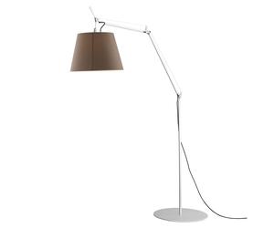Artemide Tolomeo Paralume Outdoor LED Terra Außenleuchte, Tramato Dove Grey