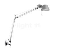 Artemide Tolomeo Parete pour montage direct aluminium poli et anodisé
