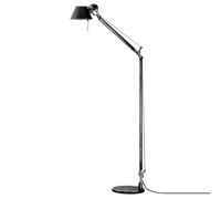 Artemide - Tolomeo Reading Lampadaire Noir avec Pied Noir