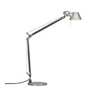 Artemide Design Lampe de Table/Lampe á poser/Luminaire/Lumiere/Éclairage Artemide aluminium réglable - Atemide Tolomeo Tavolo Aluminium Rond E27 Max. 1 x 77 Watt/Lampe de bureau/Lampe de c