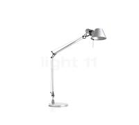 Artemide Tolomeo Tavolo LED aluminium - avec pied de lampe - tunable white Ce luminaire comporte des modules à LED prémontés de classes énergétiques A A++, A+, A