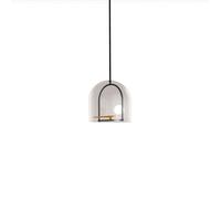 ARTEMIDE lampe à suspension YANZI (Laiton - verre soufflé et acier)