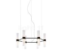 Artemide Zephyr Suspension LED 6 foyers - ronde noir - Artemide appli