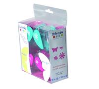 Artemio 10003016 Kit de 4 Perforatrices Fleurs Plastique Multicolore 11,2 x 4,59 x 14,7 cm