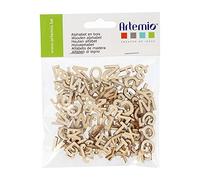 Artemio Alphabet en bois 11006471 Lettres majuscules 13 mm Recharge