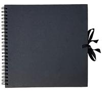Artemio 11010013 Album de Scrapbooking en Kraft Noir 30 x 30 cm, Carton, 30 cm x 30 cm