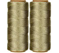 Artemio 13030103 Ficelle, Doré, Textile, 7 x 4 x 13,5 cm (Lot de 2)