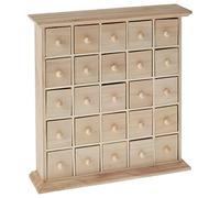 Calendrier de l'Avent - Meuble 25 tiroirs - Artémio