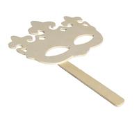 Artemio 14001469 Masque à Décorer Couronne Bois Multicolore 20 x 1 x 32,5 cm