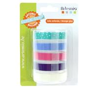 Artemio 18002931 Click Click Pastel Set de 5 Recharge Rubans pour Étiqueteuse Plastique Multicolore 9 x 5 x 12,5 cm