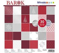 Artemio 30 Sheet Pad 170G + Gloss + Silver Foil Barok