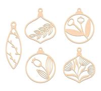 Artemio 5 Embellissements Bois Splendid Xmas