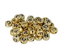 Artemio 50 g Perles Dia. 7 mm Or+Alpha Noir