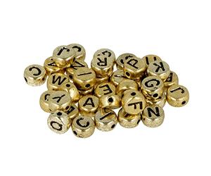 Artemio 50 g Perles Dia. 7 mm Or+Alpha Noir