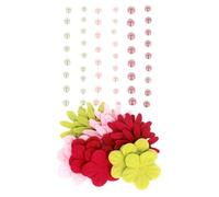 Artemio 51 Perles et 24 Fleurs en papier Girl Artémio
