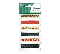 Artemio 6 x 1 m Printed Ribbons Merry Christmas
