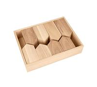 Artemio 8 Maisons Bois + Plateau 24X18X5,5 cm