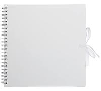 Artemio Album de scrapbooking Blanc intérieur kraft 30 x 30 cm 40 feuilles