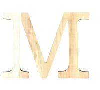 Artémio Alphabet en Bois 11,5cm Lettre M