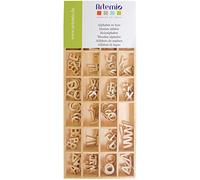 Artemio Alphabet en bois Lettres majuscules 13 mm Plateau