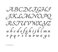 Artemio Pochoir Alphabet A4 Plastique Gris 21,5 x 0,2 x 24 cm