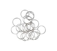 Artémio Anneaux Simples 2,5cm 22 Pièces, Silver