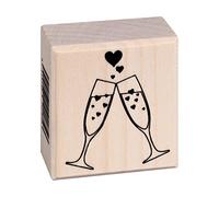 Artemio ARTHC511 Tampon C Champagne Bois Multicolore 3,7 x 2,5 x 4 cm