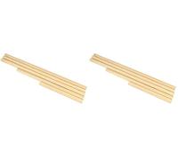 Artemio Bâtons tourillon bois pour macramé 5 pièces (Lot de 2)