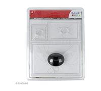 Artemio Bloc de Positionnement pour Tampons Transparents avec Poignée, Autre, Argent, 17,5 x 2,5 x 22 cm 18002095