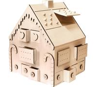 Artemio Calendrier Avent Maison Pain d'Épices 26,5X23,5X33 cm