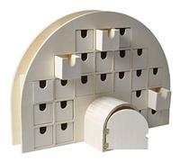 Artemio Calendrier de l'avent igloo 44x15,5x32 cm, Bois