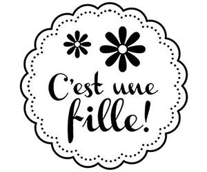 Artemio C'est Une Fille Tampon, Bois, Noir, 3,5 x 3,5 x 3,5 cm 10004183