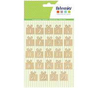Artemio Chiffres Bois Calendrier Avent Cadeaux