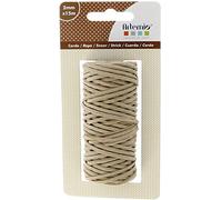 Cordon Cuir Beige 2mm X 15m