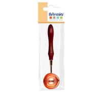 Cuillère pour cire avec manche en bois Doré G