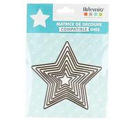 Matrice de découpe (die) étoiles grand - artémio G